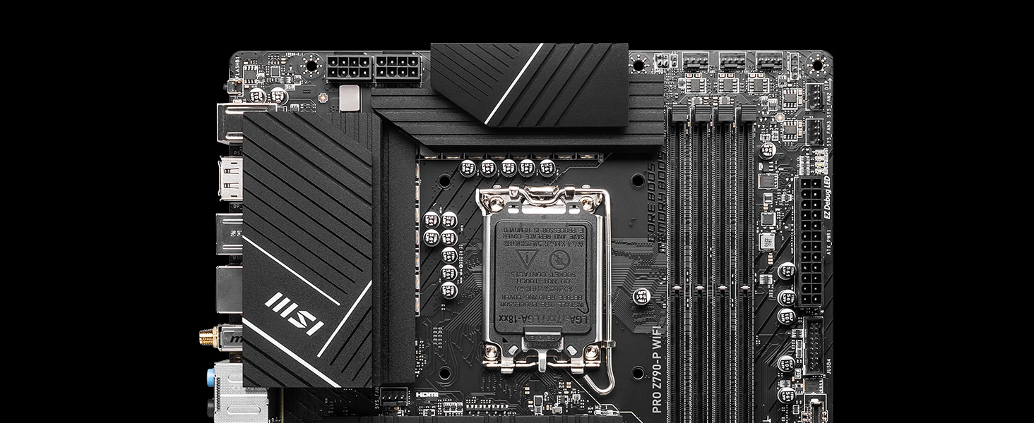 Z790 Chipset, 14 Duet Rail Power System, Smart Cooling, PCI-e 5.0 x16 slot