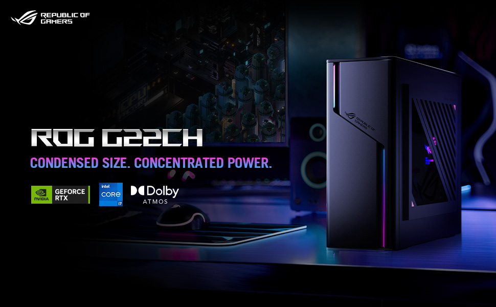 2023 ROG G22CH DS766 Gaming Desktop PC