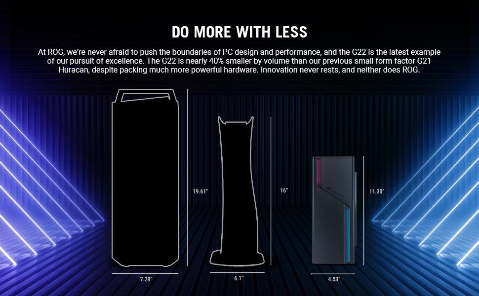 2023 ROG G22CH DS766 Gaming Desktop PC